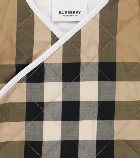 商品Burberry|Baby Vintage Check quilted jacket,价格¥1964,第3张图片详细描述