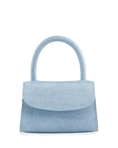 商品by FAR|Mini Lizard Embossed Top-Handle Bag,价格¥2439,第2张图片详细描述