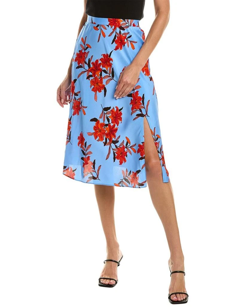 商品Diane von Furstenberg|Diane von Furstenberg Beverly Silk-Blend Skirt,价格¥736,第1张图片