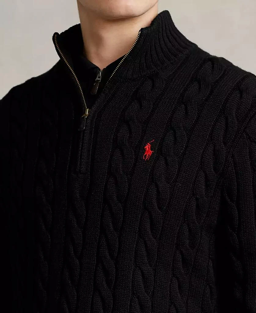 商品Ralph Lauren|男式 拉夫劳伦 绞花针织棉毛衣,价格¥627,第3张图片详细描述