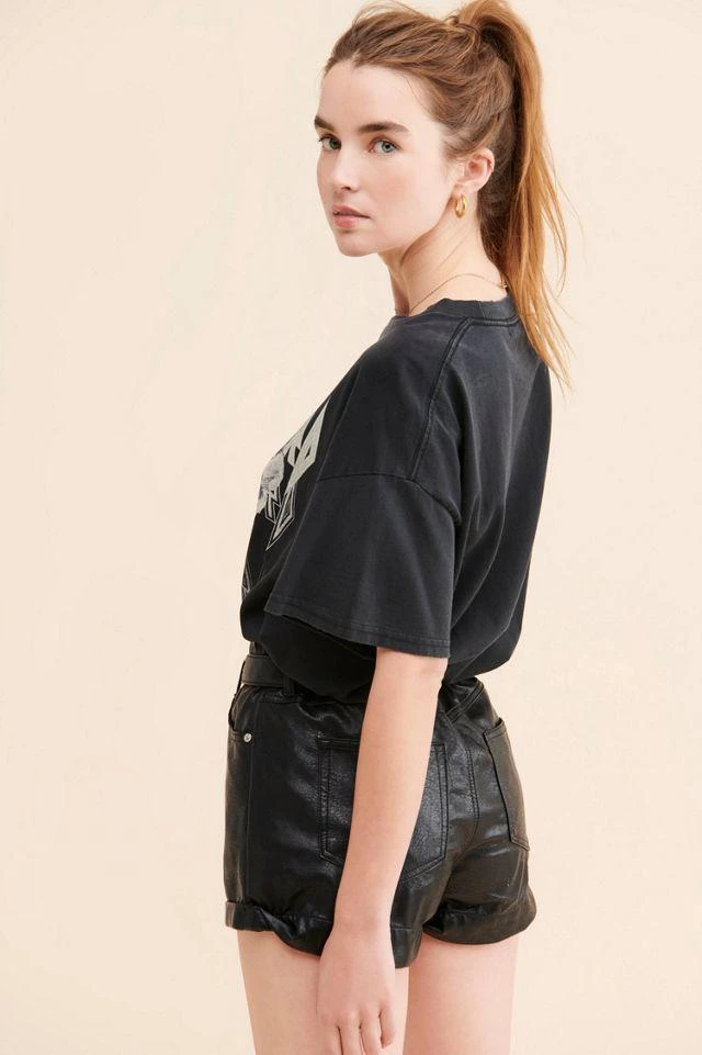 商品BDG|BDG Lucia Faux Leather Belted Shorts,价格¥153,第2张图片详细描述