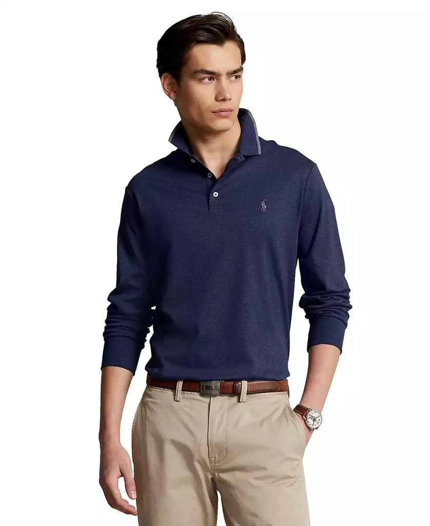 商品Ralph Lauren|Men's Classic Fit Soft Cotton Polo Shirt,价格¥565,第1张图片