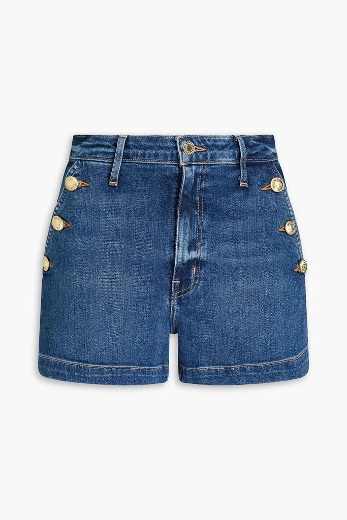 商品Derek Lam|Button-detailed denim shorts,价格¥852,第1张图片