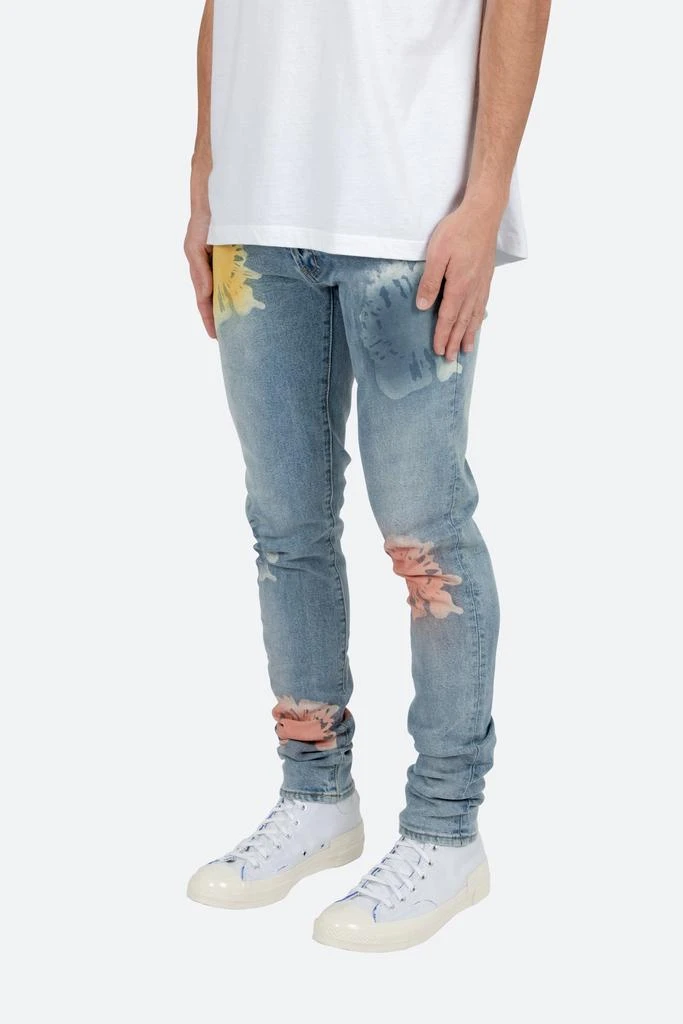 商品MNML|M360 Burst Slim Denim - Light Blue,价格¥287,第2张图片详细描述