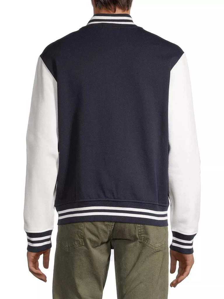 商品Ralph Lauren|Fleece Logo Baseball Jacket,价格¥1474,第5张图片详细描述