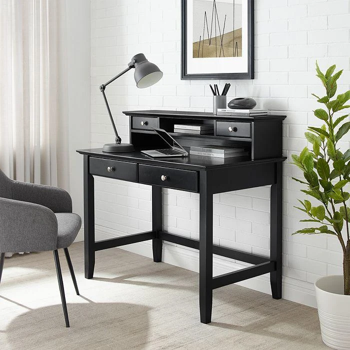 商品Sparrow & Wren|Campbell Desk & Hutch Set,价格¥4657,第3张图片详细描述