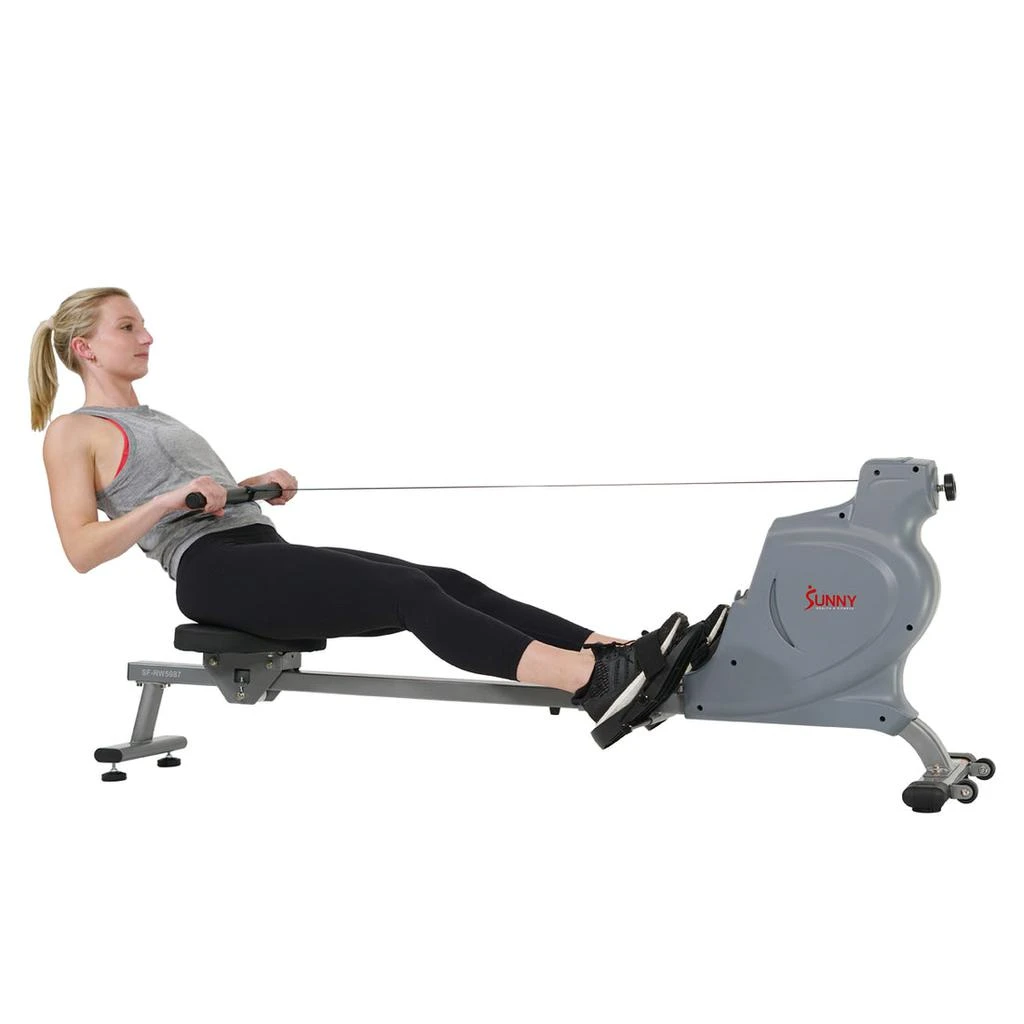 商品Sunny Health & Fitness|Space Efficient Convenient Magnetic Rowing Machine,价格¥2010,第2张图片详细描述