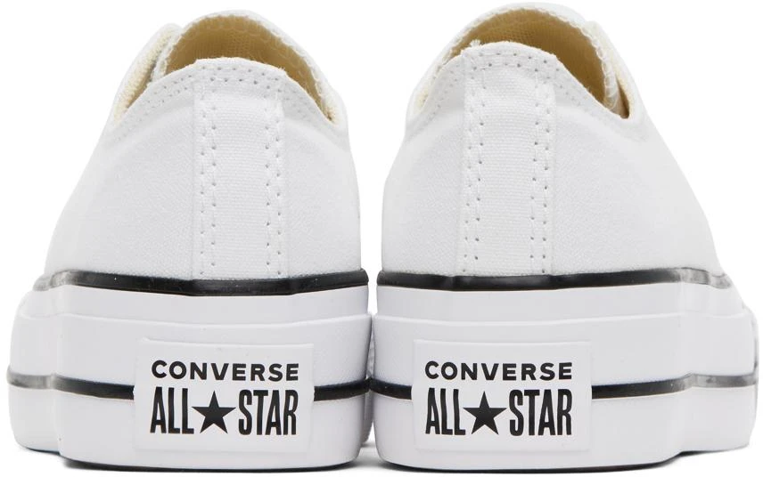 商品Converse|白色 Chuck Taylor All Star Lift 运动鞋,价格¥277,第2张图片详细描述
