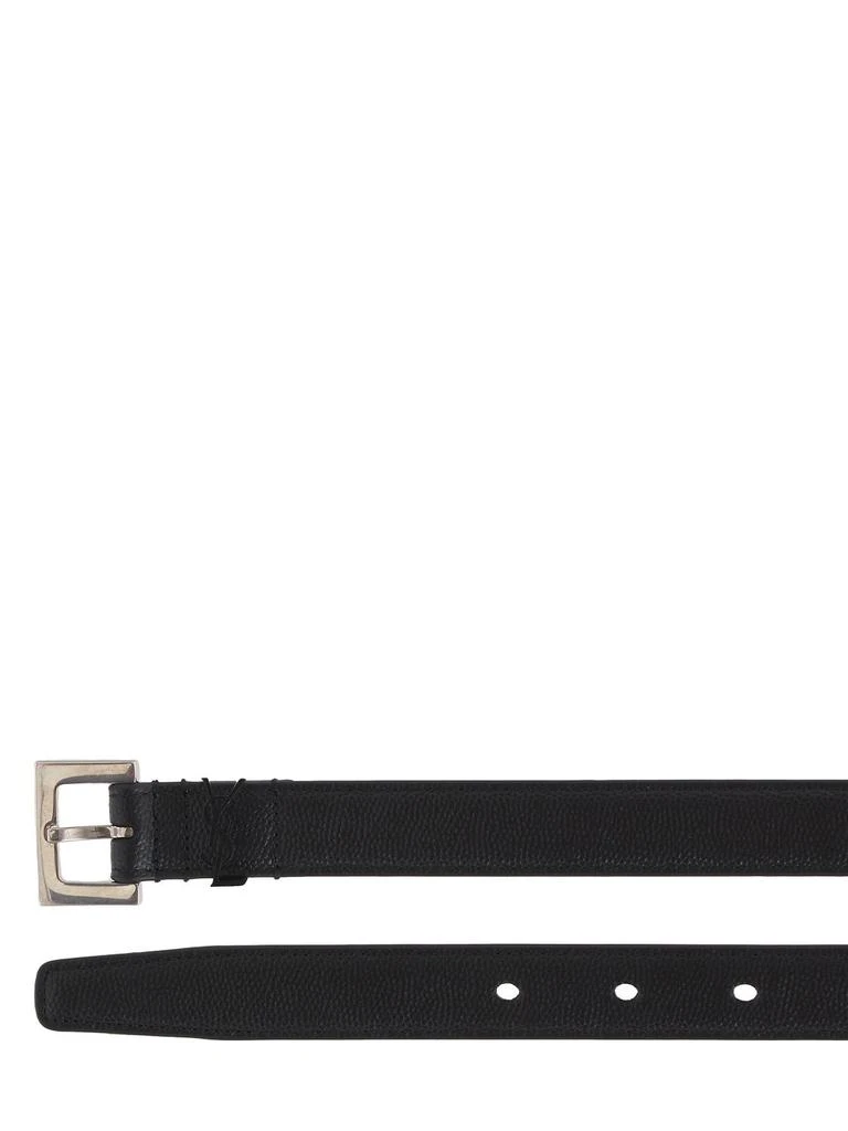 商品Yves Saint Laurent|20mm Monogram Lizard Print Leather Belt,价格¥2900,第2张图片详细描述