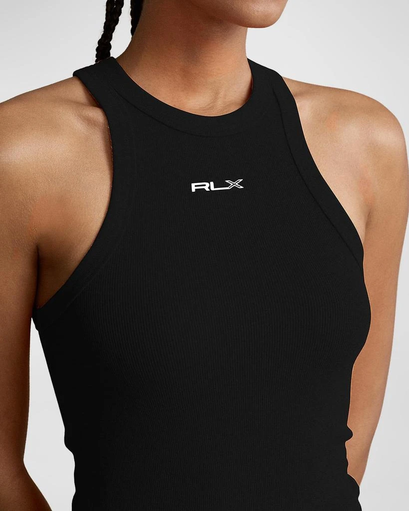 商品Ralph Lauren|RLX Ribbed Racerback Tank,价格¥314,第5张图片详细描述