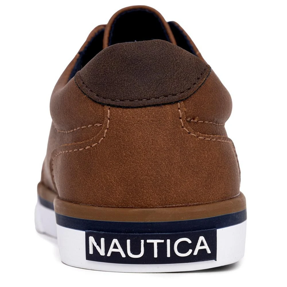 商品Nautica|Big Boys Berrian Patch Round Lace-Up Sneakers,价格¥199,第3张图片详细描述