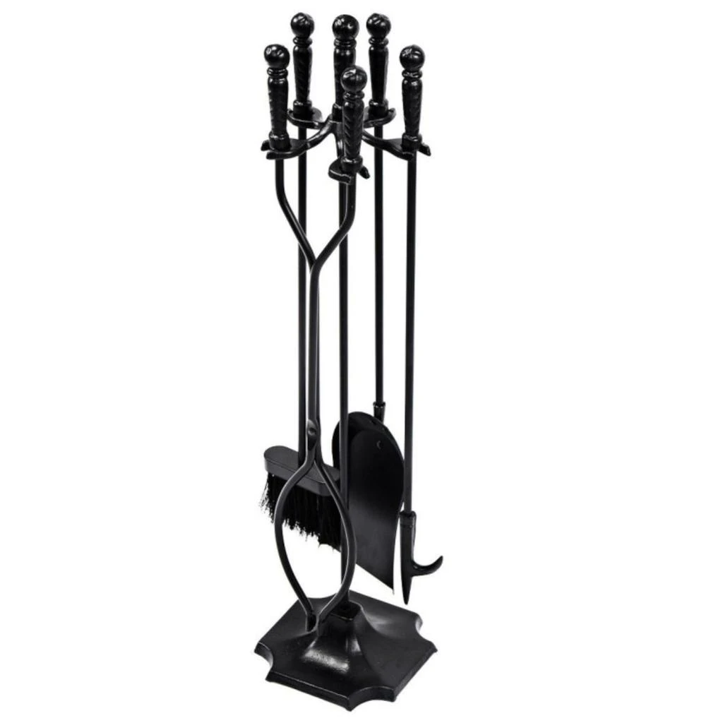 商品Hivvago|31 Inch 5 Pieces Hearth Fireplace Fire Tools Set,价格¥675,第1张图片详细描述