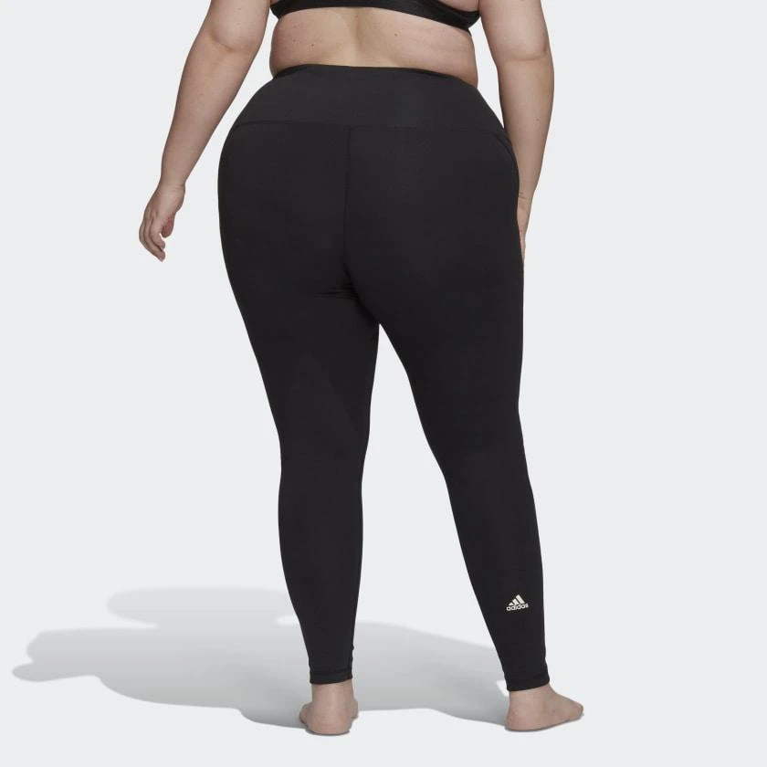 商品Adidas|Women's adidas  Yoga Essentials High-Waisted 7/8 Tights (Plus Size),价格¥355,第2张图片详细描述