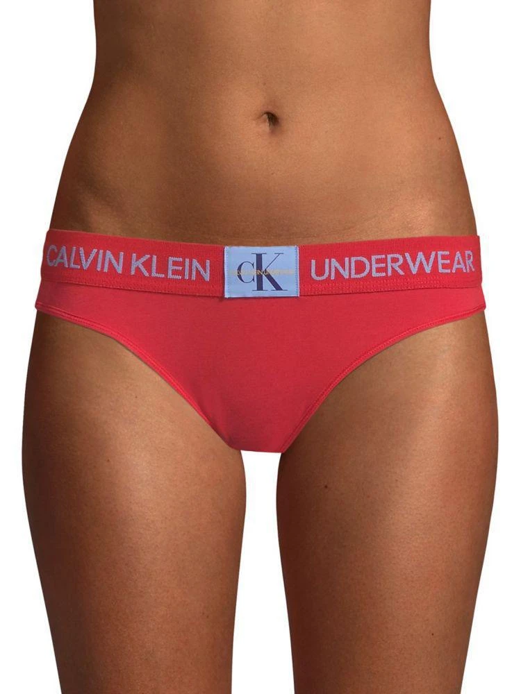 商品Calvin Klein|Monogram 三角内裤,价格¥53,第2张图片详细描述