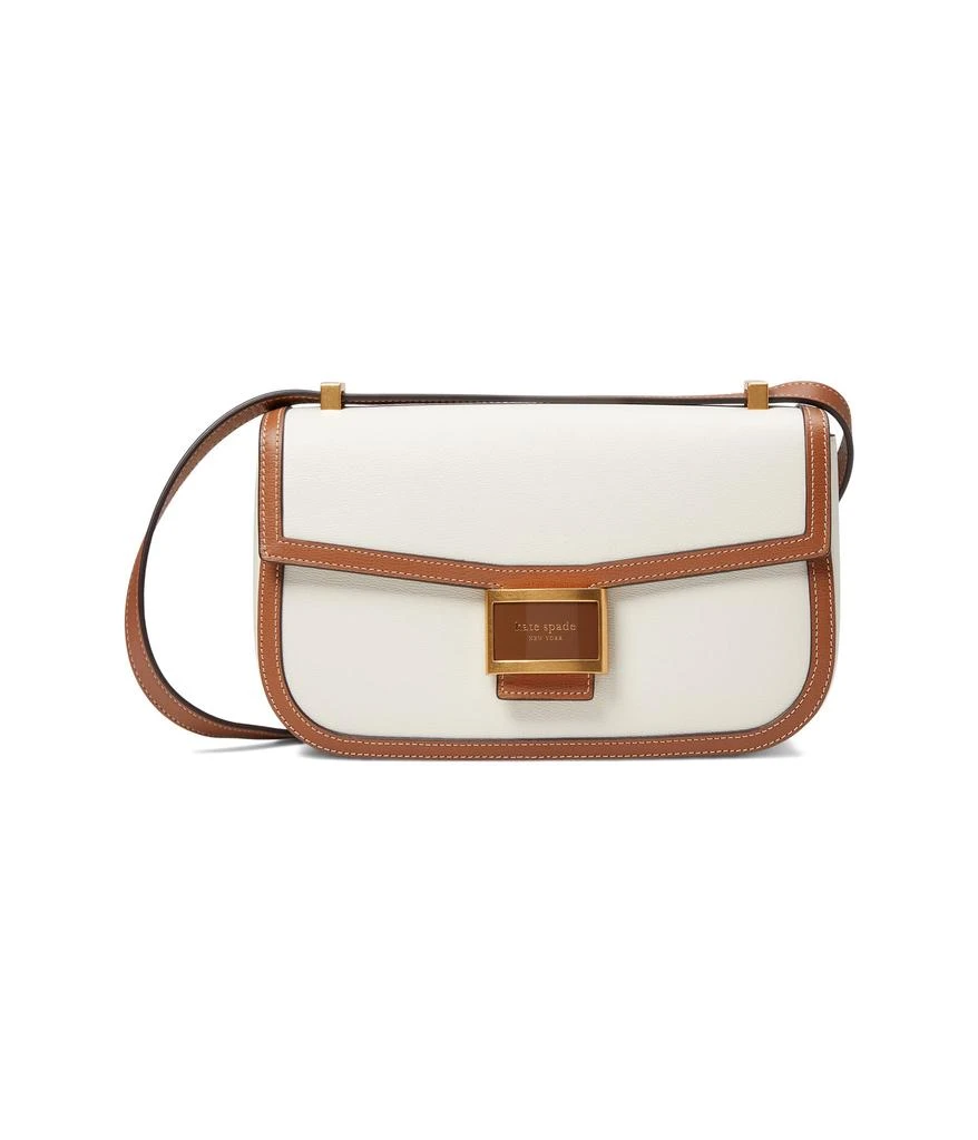 商品Kate Spade|Katy Color-Blocked Textured Leather Medium Convertible Shoulder Bag,价格¥2776,第1张图片