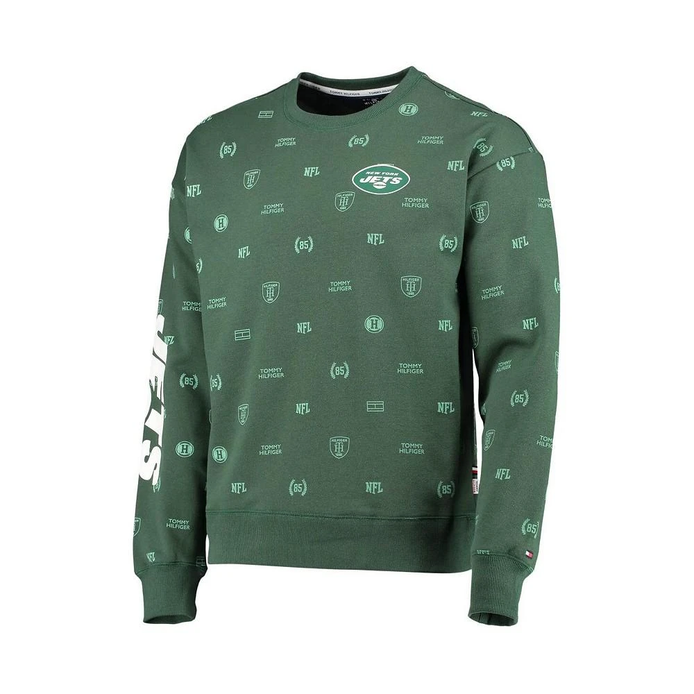 商品Tommy Hilfiger|Men's Green New York Jets Reid Graphic Pullover Sweatshirt,价格¥484,第3张图片详细描述