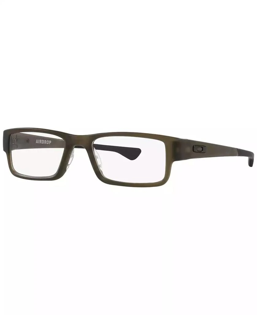 商品Oakley|OX8046 Airdrop Men's Rectangle Eyeglasses,价格¥804,第1张图片