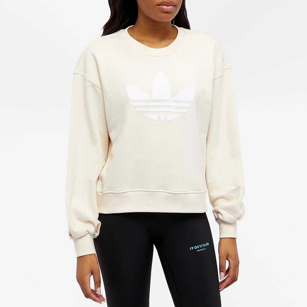 商品Adidas|Adidas Womens 80’S Aerobic Crew Sweat,价格¥234,第3张图片详细描述