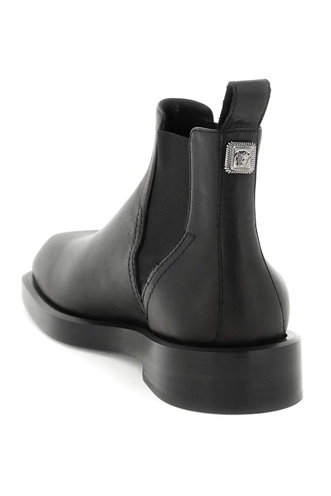 商品Versace|CHELSEA BOOTS WITH SQUARED TOE,价格¥3202,第2张图片详细描述