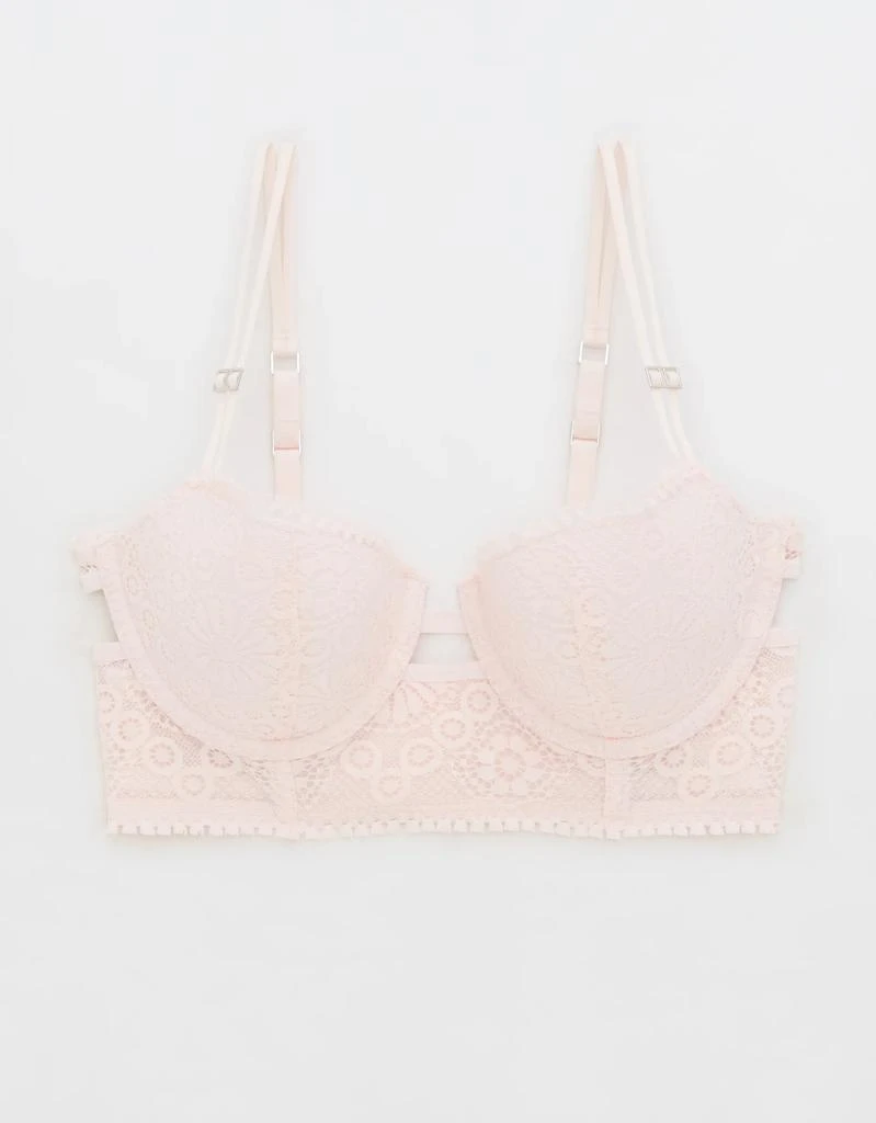 商品Aerie|Aerie Real Power Balconette Joy Lace Bra,价格¥181,第4张图片详细描述