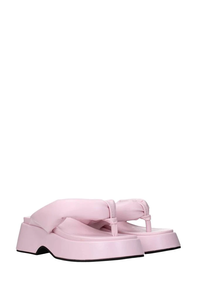 商品Ganni|Flip flops Fabric Pink,价格¥1042,第2张图片详细描述