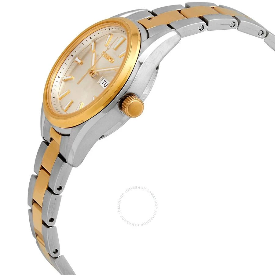 商品Seiko|Neo Classic Quartz Gold Dial Two-tone Ladies Watch SUR354P1,价格¥1067,第2张图片详细描述