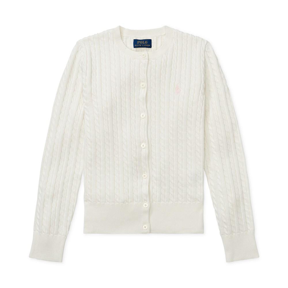 Polo Ralph Lauren | Big Girls Cable-Knit Cotton Cardigan 299.55元 商品图片