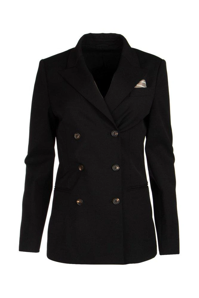 商品Brunello Cucinelli|Brunello Cucinelli Double Breasted Blazer,价格¥11347,第1张图片