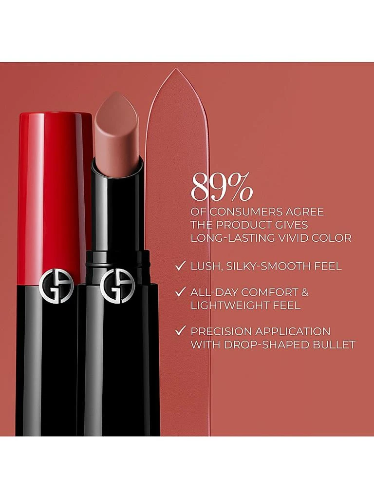商品Armani|Lip Power Long Lasting Satin Lipstick,价格¥287,第4张图片详细描述