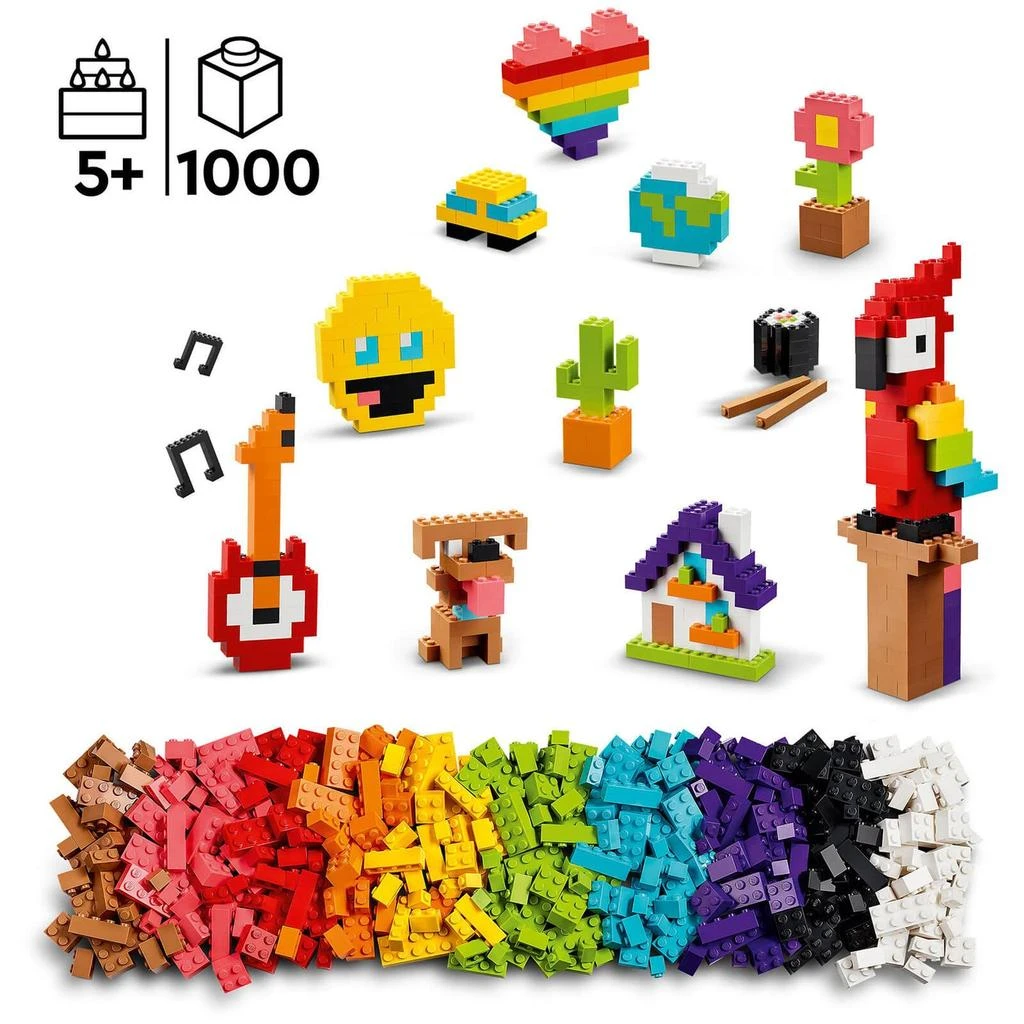 商品LEGO|LEGO Classic: Lots of Bricks (11030),价格¥605,第3张图片详细描述