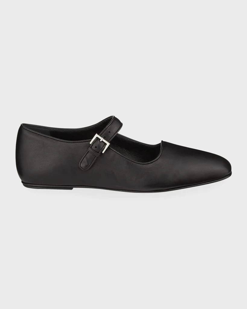 商品The Row|Ava Mary Jane Ballerina Flats,价格¥6417,第1张图片