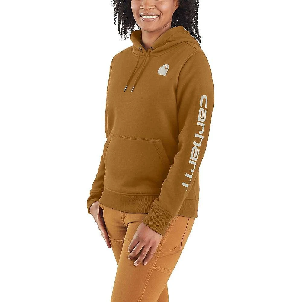 商品Carhartt|Carhartt Women's Relaxed Fit Midweight LS Graphic Sweatshirt,价格¥459,第3张图片详细描述