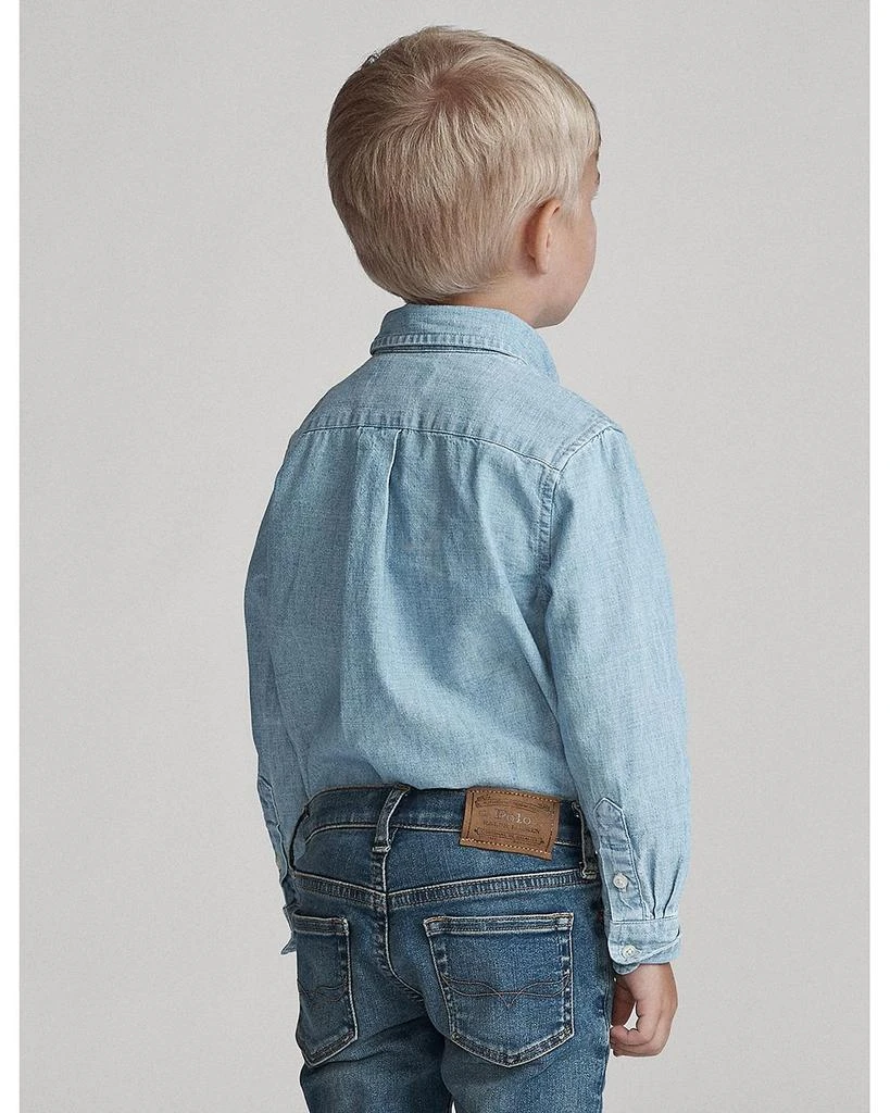 Boys' Chambray Button-Down Shirt - Little Kid, Big Kid 商品