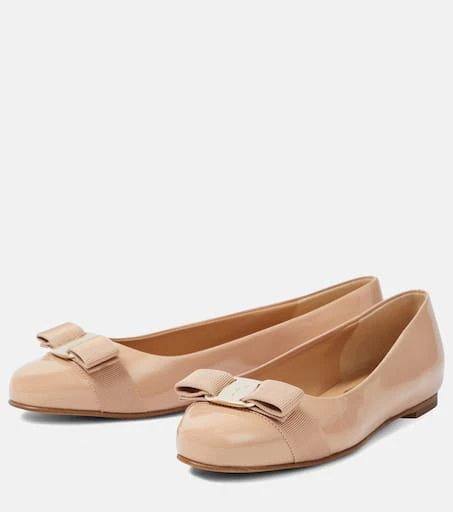 商品Salvatore Ferragamo|Varina ballet flats,价格¥3601,第5张图片详细描述