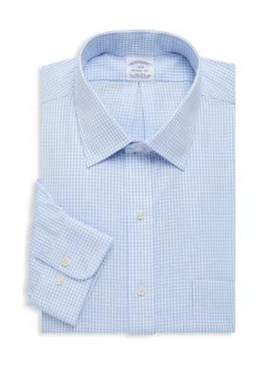 商品Brooks Brothers|Checked Supima Cotton Dress Shirt,价格¥300,第1张图片