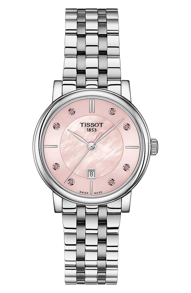 商品Tissot|Carson Premium Topaz Bracelet Watch, 30mm,价格¥1920,第1张图片