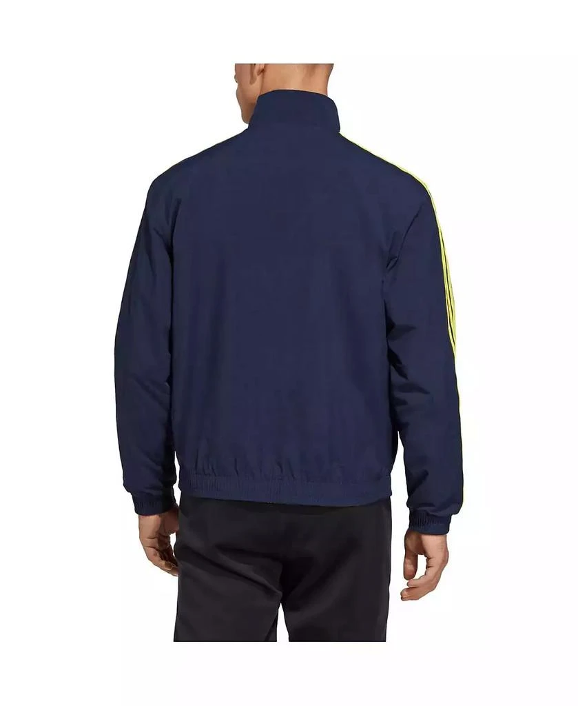 商品Adidas|Men's Navy and Yellow Nashville SC 2023 On-Field Anthem Full-Zip Reversible Team Jacket,价格¥823,第3张图片详细描述