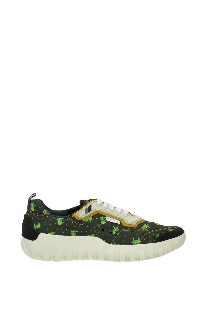 商品Prada|Sneakers Fabric Green,价格¥1529,第1张图片