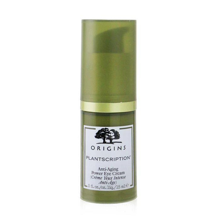 商品Origins|悦木之源  榆绿木青春紧弹眼部精华霜 Plantscription Anti-Aging Power Eye Cream 15ml/0.5oz,价格¥262,第1张图片