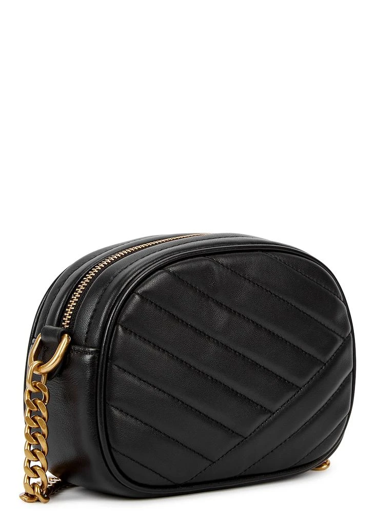 商品Tory Burch|Kira small black quilted leather camera bag,价格¥4074,第2张图片详细描述