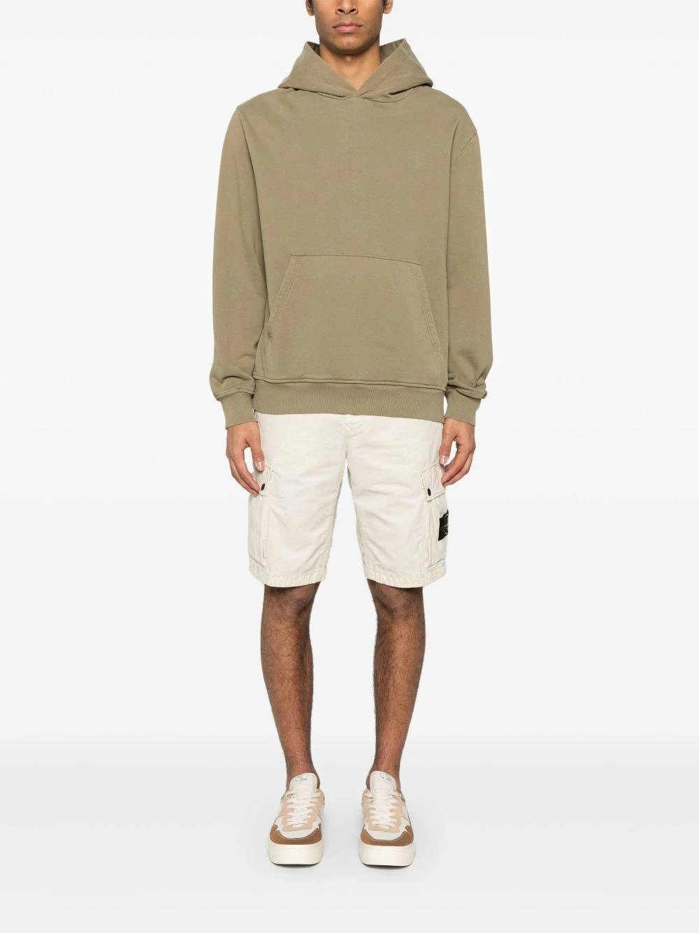 商品Stone Island|Stone Island 男士休闲裤 K1S15L100011S00WAV0195 浅棕色,价格¥2377,第6张图片详细描述