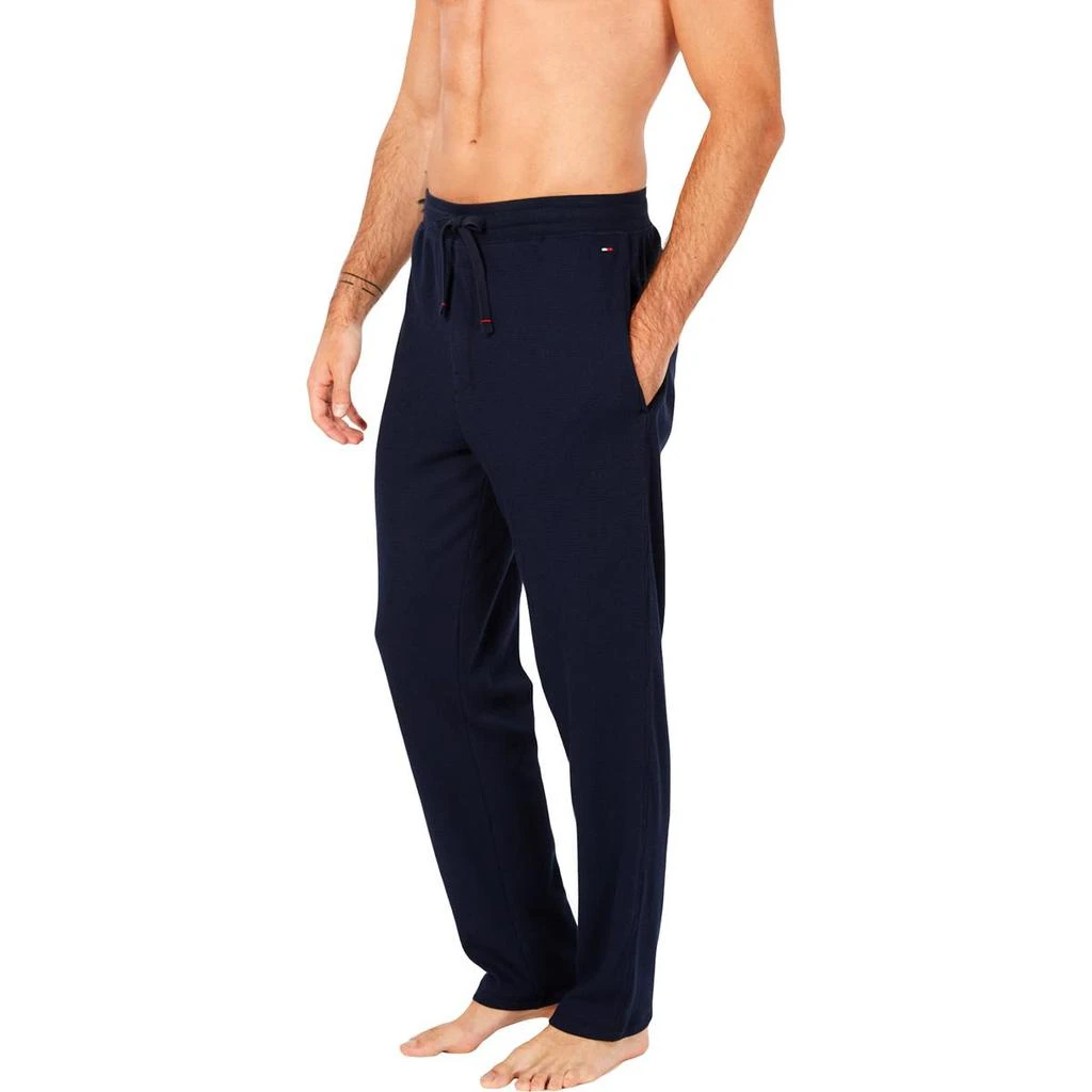 商品Tommy Hilfiger|Tommy Hilfiger Mens Waffle Knit Nightwear Thermal Pants,价格¥145,第1张图片