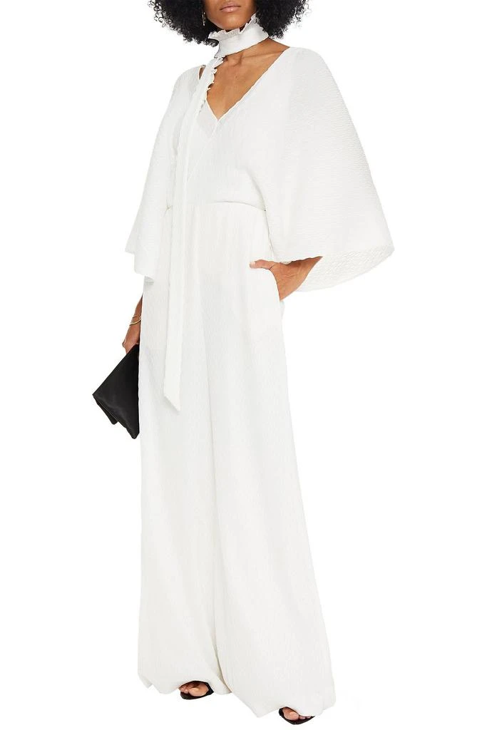 商品ROLAND MOURET|Barnim plissé crepe de chine wide-leg jumpsuit,价格¥7522,第2张图片详细描述