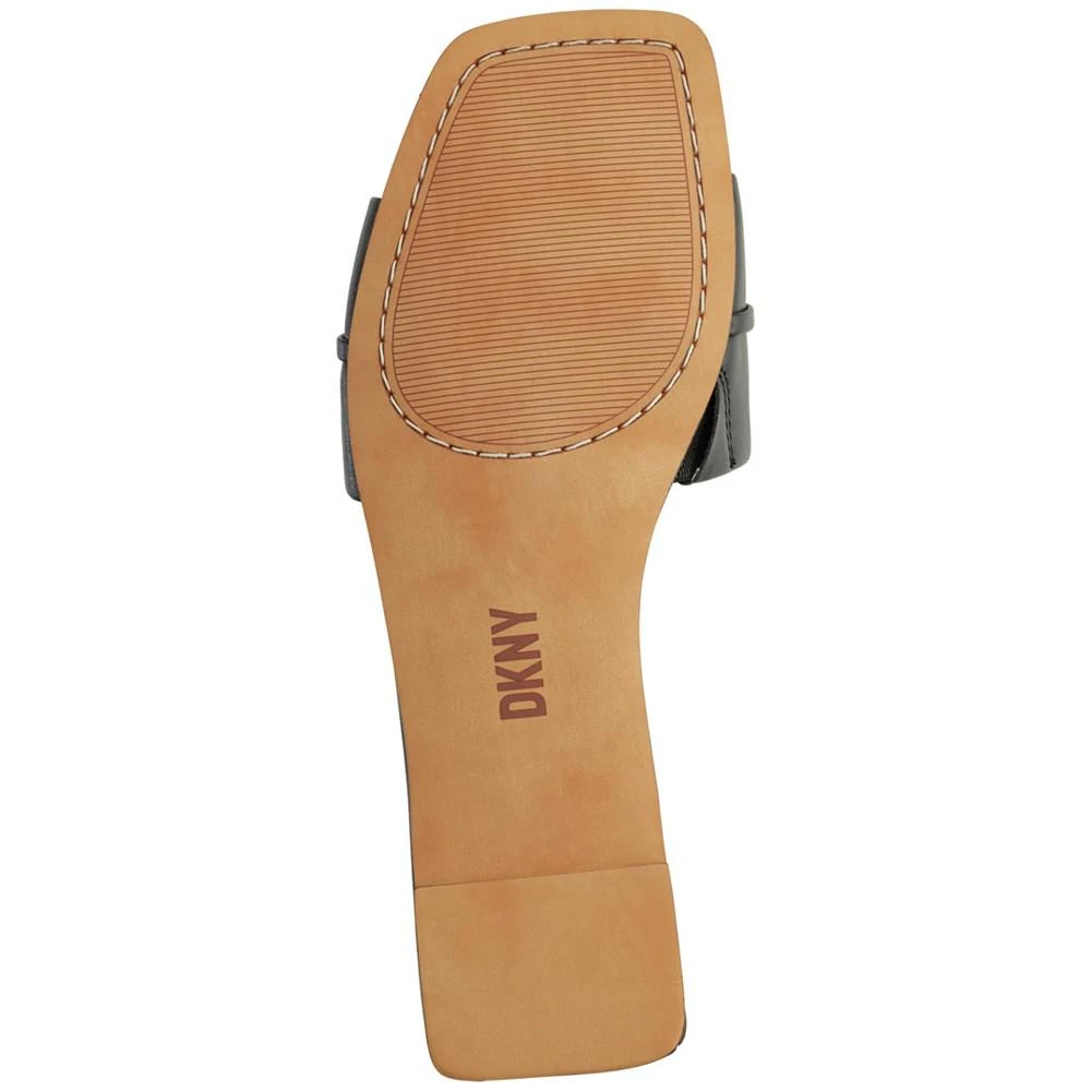 商品DKNY|Women's Alaina Slip-On Hardware Slide Sandals,价格¥1026,第5张图片详细描述