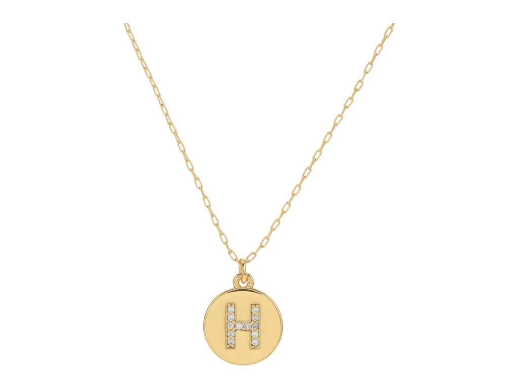 商品Kate Spade|Pave Initial Mini Pendant,价格¥368,第1张图片