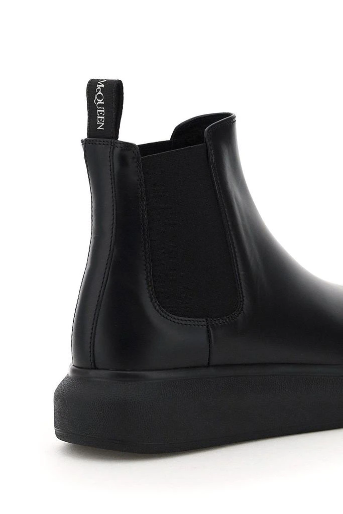 商品Alexander McQueen|LEATHER CHELSEA BOOTS,价格¥2614,第4张图片详细描述