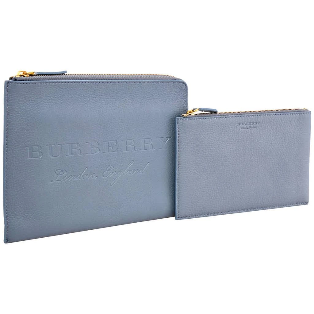 商品Burberry|Burberry Northwich Embossed Leather Zip-around Pouch And Coin Case,价格¥1457,第3张图片详细描述