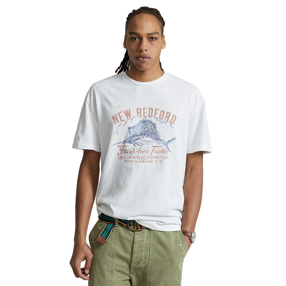 商品Ralph Lauren|Men's Classic-Fit Jersey Graphic T-Shirt,价格¥214,第1张图片