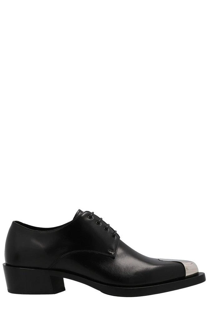 商品Alexander McQueen|Alexander McQueen Pointed-Toe Lace-Up Shoes,价格¥5001,第1张图片