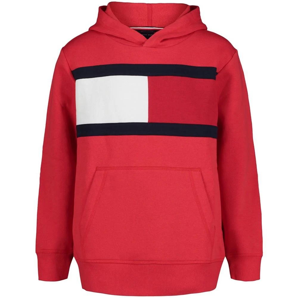 商品Tommy Hilfiger|Little Boys Pieced Flag Pullover Hoodie,价格¥67,第1张图片